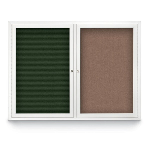 Corkboard, Black/Black, 60" X36"